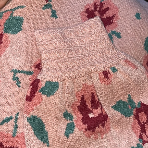 WILLOW ROSE PRINTED SQUARE NECK SWEATER TOP - Picture 6 of 7
